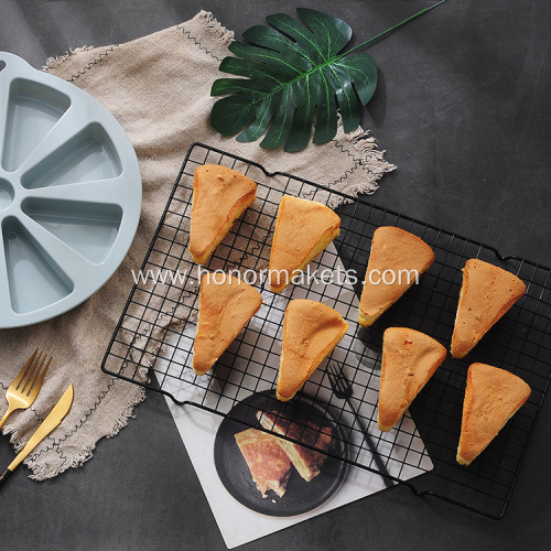 Silicone 8 Cavity Portion Cake Mold